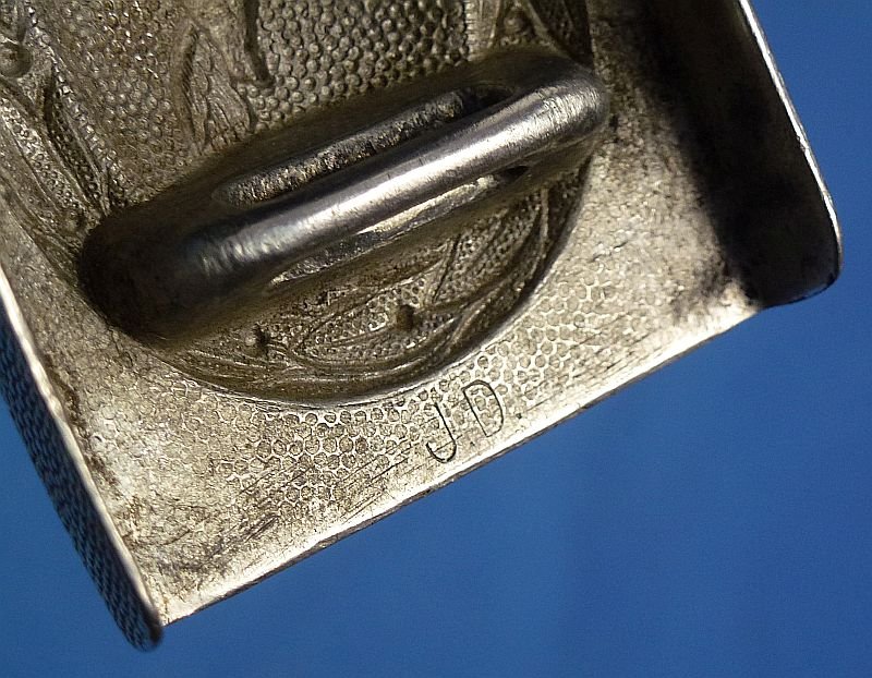 WWII Luftwaffe EM/NCO Belt and Buckle by J. Deutschbein — image 4
