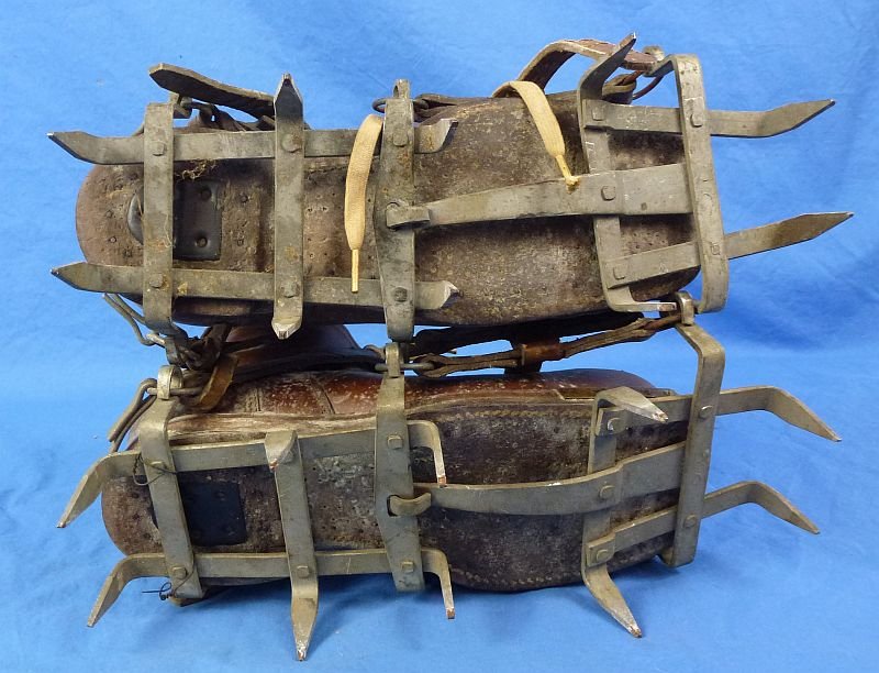 WWII US Army Mountaineering Boots with Crampons — image 6