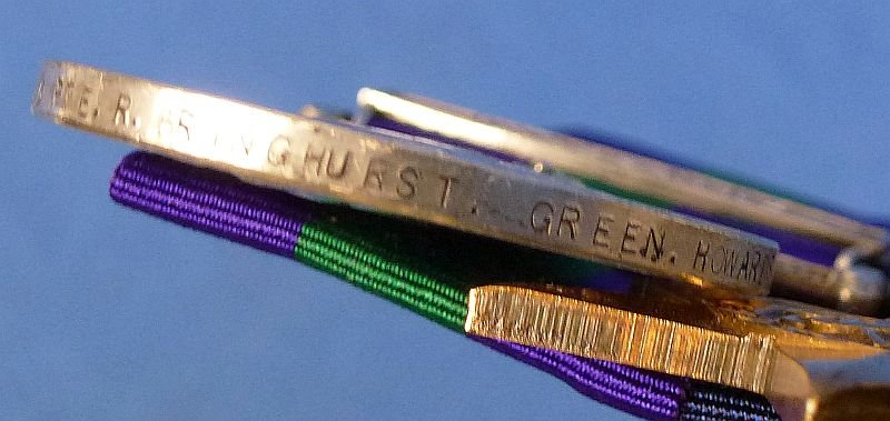 WWII British Medals Bar to the Green Howards (Alexandra, Princess of Wales's Own Yorkshire Regiment) — image 3