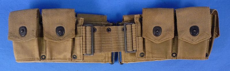 1918 Dated M1910 10 Pocket Cartridge Belt — image 2