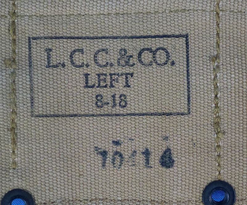 1918 Dated M1910 10 Pocket Cartridge Belt — image 3