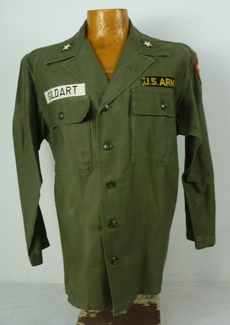 Two Uniform Shirts of U.S. Army Brigadier General Robert Clyde Gildart, Jr. — image 9