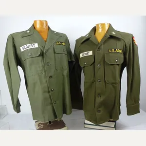 Two Uniform Shirts of U.S. Army Brigadier General Robert Clyde …