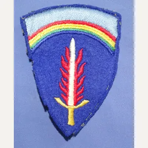 WWII Occupation U.S. Army Europe Wool Theater Made Patch
