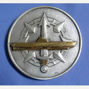 French Lorient 1981 3 inch Submarine Table Medal