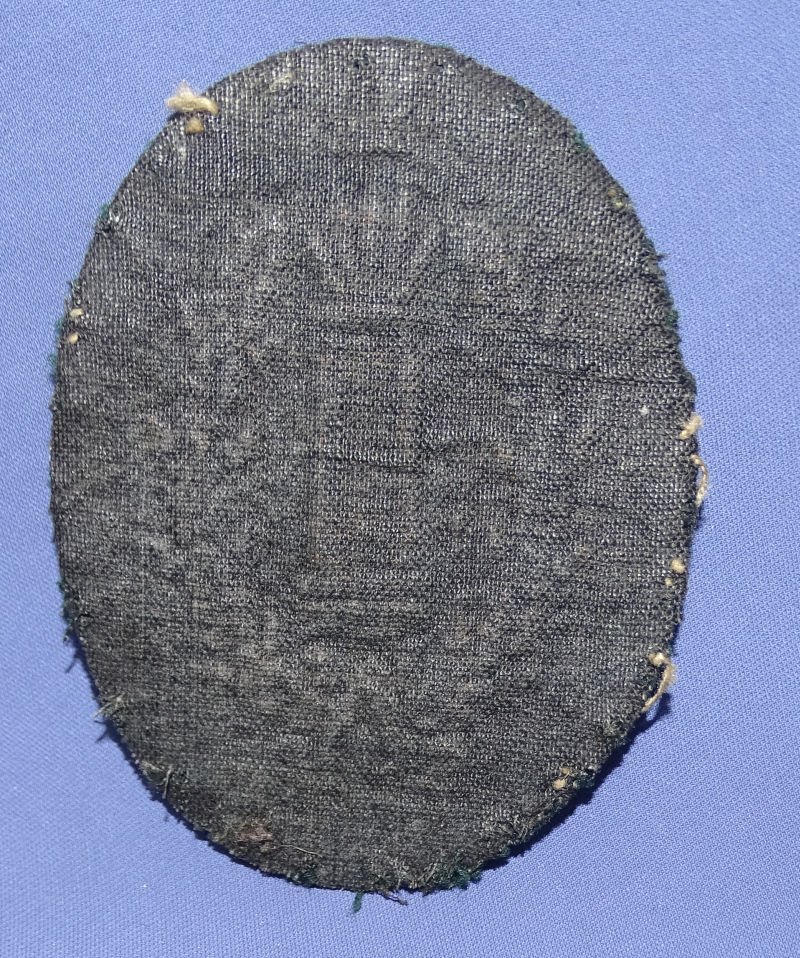 WWII German Army Artillery Gunner's Proficiency Sleeve Badge — image 2