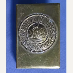 WWI German Brass Match Box Holder