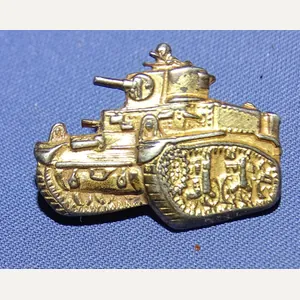 WWII Tank A.C.F. Manufacture's Sterling Lapel Pin