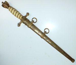 KRIEGSMARINE DAGGER PLAIN BLADE