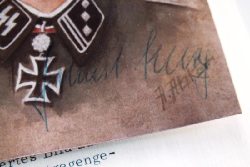 NEDERLAND RK WINNER HELMUT SCHOLZ POST WAR SIGNED PHOTO — image 2