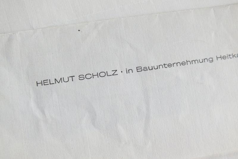 NEDERLAND RK WINNER HELMUT SCHOLZ POST WAR SIGNED PHOTO — image 5