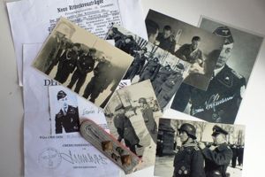 PANZER HAUPTMANN ERWIN KRESSMANN KC ORIGINAL SHOULDER BOARD