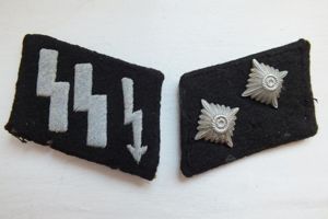 SS VT NACHRICHTEN COLLAR TABS SILK TAGGED