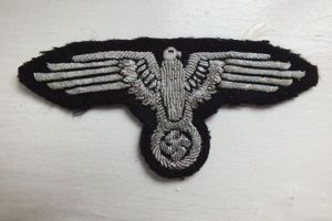 SS BULLION OFFICER SLEEVE EAGLE