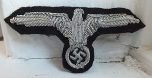 SS OFFICER SLEEVE EAGLE