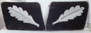 SS-STANDRTENFUHRER COLLAR TAB SET
