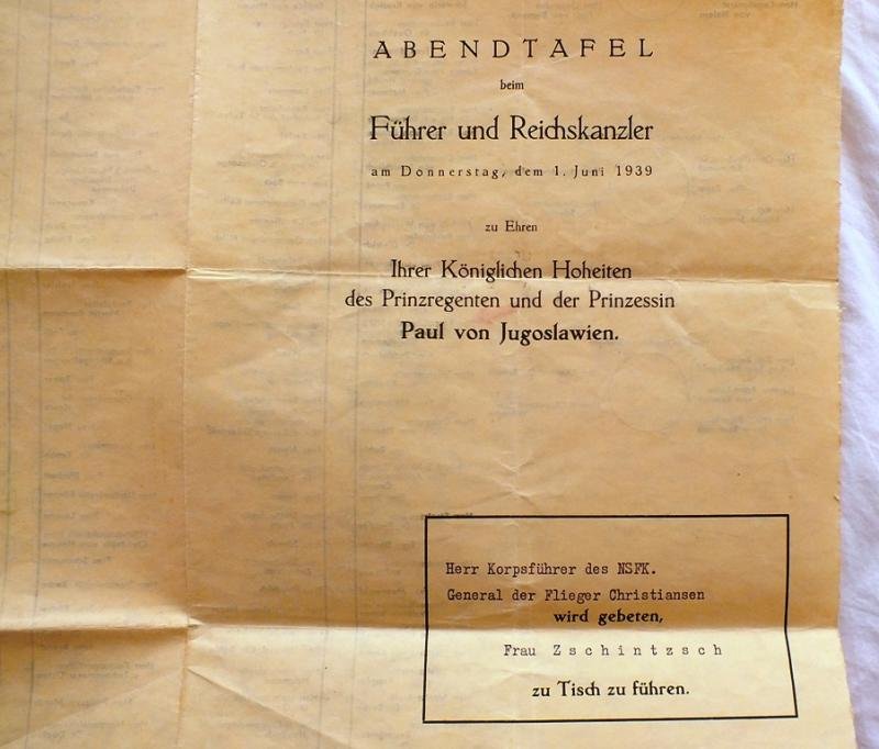 DINNER WITH HITLER JUNE 1939 — image 2