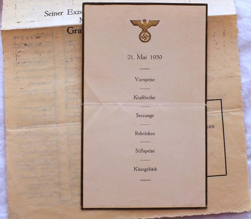 DINNER WITH HITLER MAY 1939 — image 3