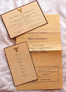 DINNER WITH HITLER MAY 1939