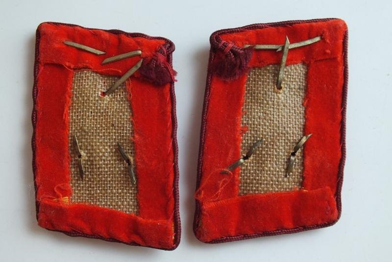 NSDAP COLLAR TAB SET Oberbereictsschafts Leiter — image 2