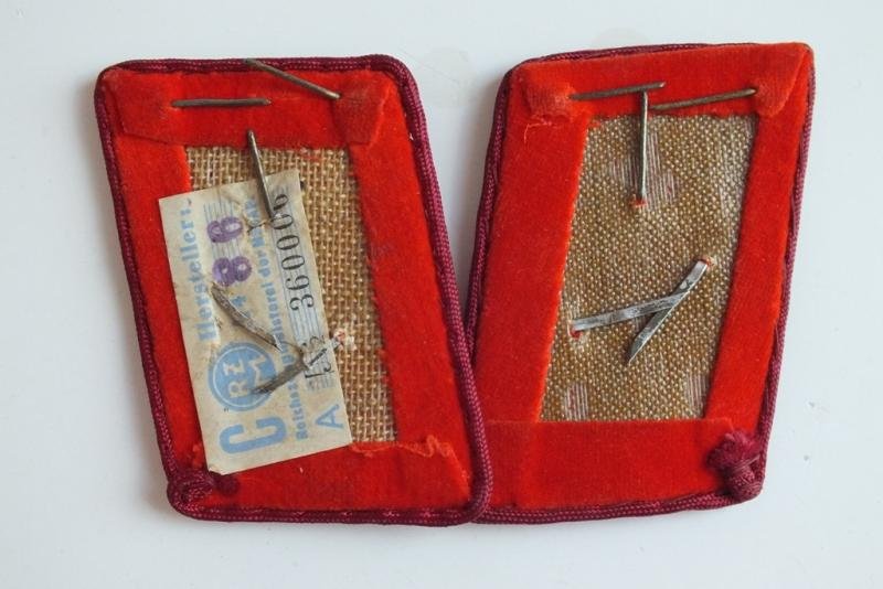 NSDAP COLLAR TABS Bereichsleiter in der Gauleitung — image 2