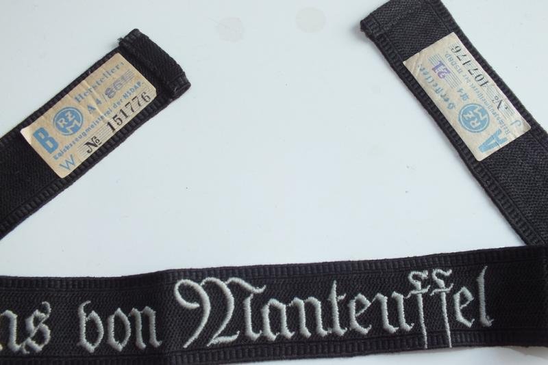 SA HANS VON MANTEUFFEL HONOUR TITLE — image 2