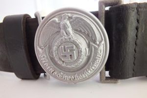 SS OFFICER BELT & BUCKLE SET