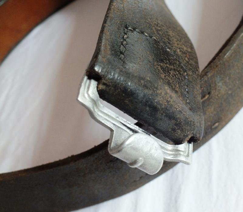 SS EM/NCO BELT LEATHER SS 68/38 RZM — image 2