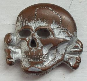 SS VISOR CAP TOTENKOPF CUPAL