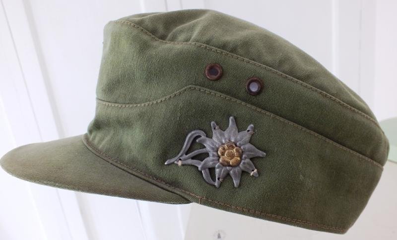 POLICE M41 FIELD CAP WITH METAL EDELWEISS — image 4