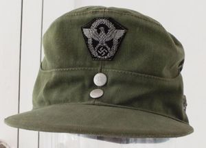 POLICE M41 FIELD CAP WITH METAL EDELWEISS
