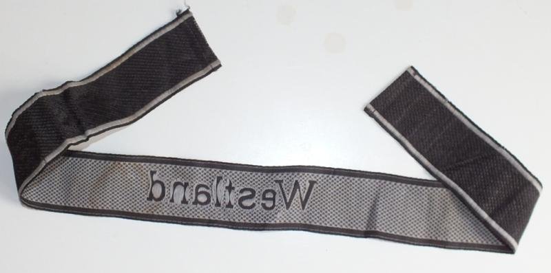 WSS REGIMENT WESTLAND CUFF TITLE — image 2