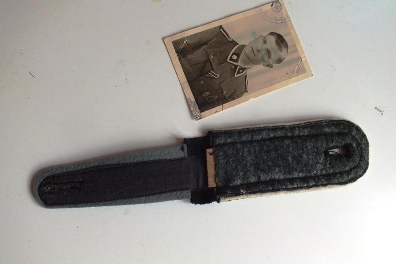 WSS TOTENKOPF SHOULDER BOARD WITH PHOTO — image 2