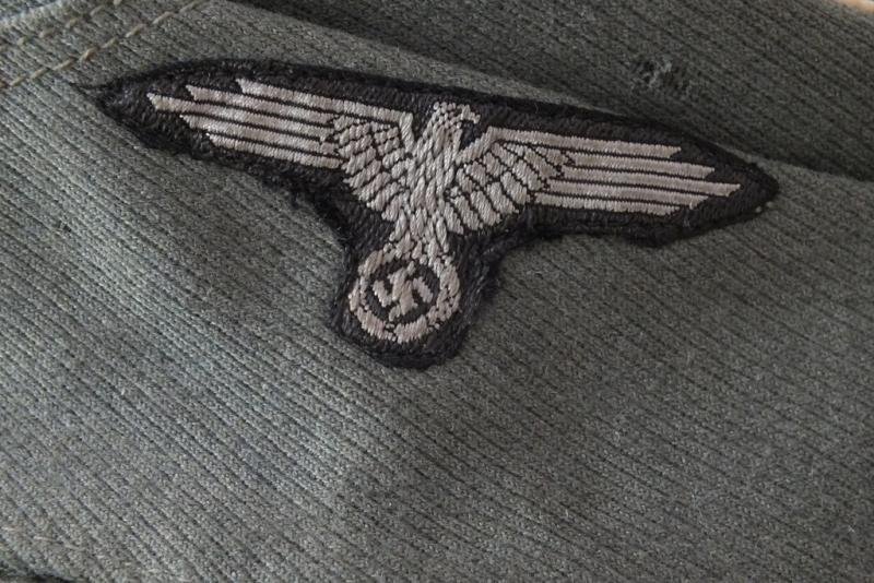 WSS OFFICERS WHITE PIPED M43 — image 3