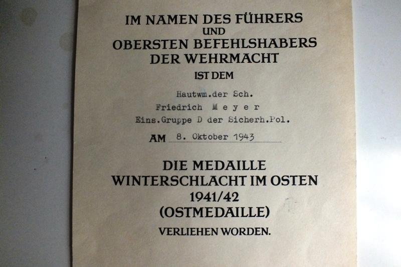 EINS.GRUPPE D d.SICHERH. POL. DOCUMENT SET — image 10