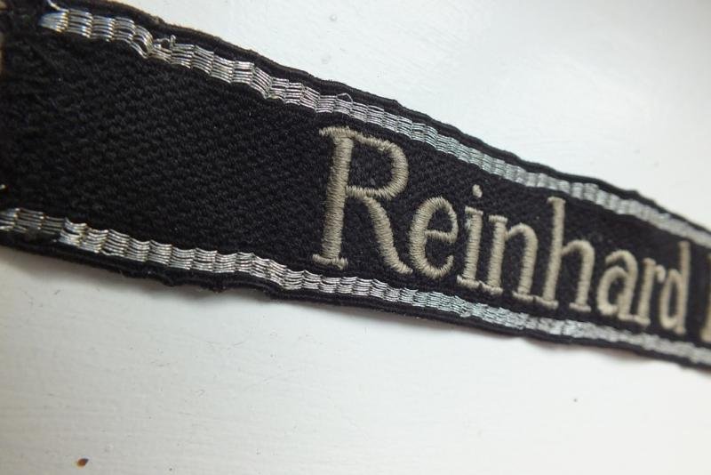 SS-RGT.REINHARD HEYDRICH CUFF TITLE — image 2