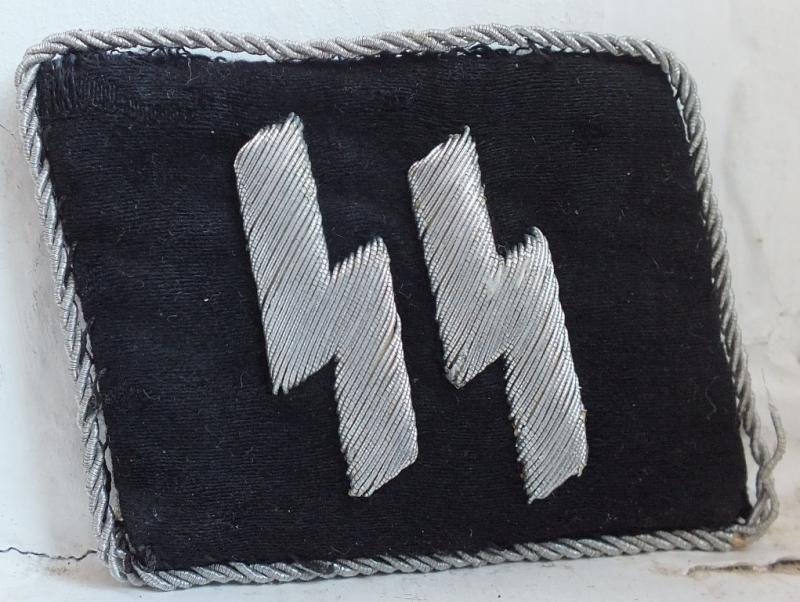 WSS UNTERSTURMFUHRER COLLAR TAB SET — image 5