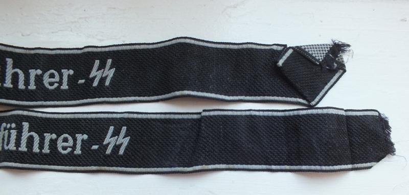 WSS REICHSFUHRER SS BEVO CUFF TITLES — image 4