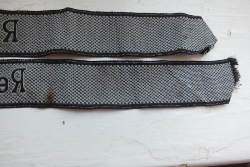 WSS REICHSFUHRER SS BEVO CUFF TITLES — image 7