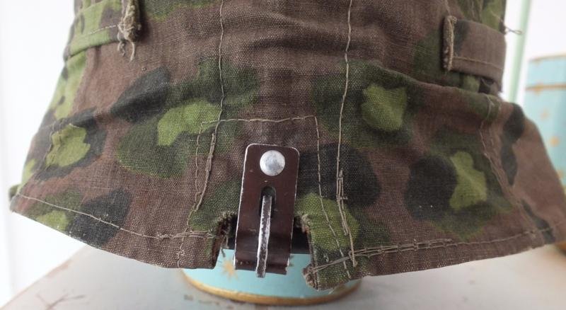 WAFFEN SS CAMOUFLAGE HELMET COVER IN OAKLEAF — image 6