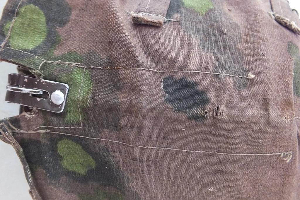 WAFFEN SS CAMOUFLAGE HELMET COVER IN OAKLEAF — image 7