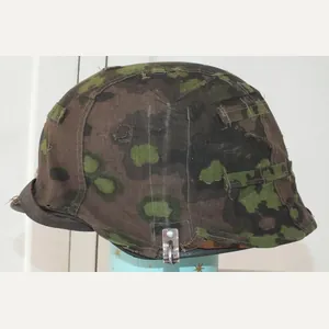 WAFFEN SS CAMOUFLAGE HELMET COVER IN OAKLEAF