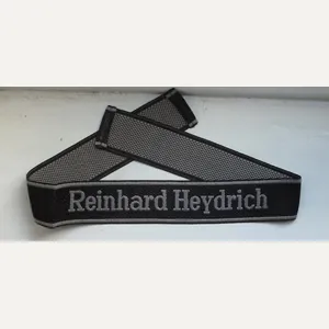 SS-RGT. REINHARD HEYDRICH BEVO CUFF TITLE