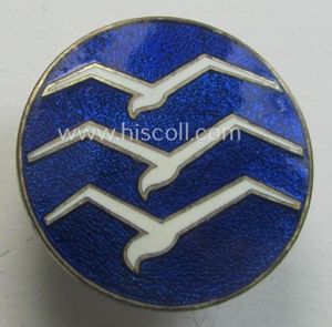 Attractive, enamelled example of a: DLV (ie. 'Deutscher Luftsportsverband') related …