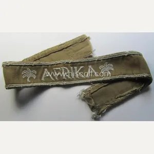 Attractive - and clearly worn! - WH cuff-title (ie. 'Ärmelstreifen') …