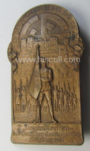 Unusual, 'Deutscher Turnerbund'-related 'tinnie' being a maker- (ie. 'P. Koppenwall'-) …