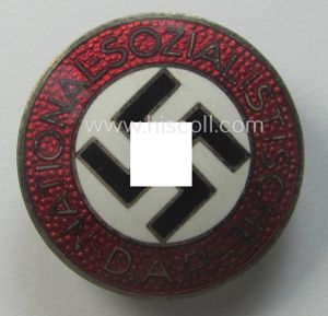 'N.S.D.A.P.'-membership-pin- ie. party-badge (or: 'Parteiabzeichen') which is maker-marked on its …