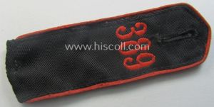 Single, 'Allgemeine-HJ'-shoulderstrap: 'HJ-Junge - Bann 389' (389 = 'Bann Geilenkirchen' …