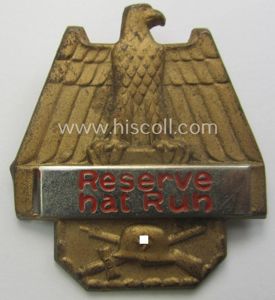 Commemorative, WHW- (ie. 'Winterhilfswerke'-) related 'tinnie' being a non-maker marked …