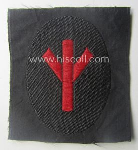 N.S.K.K.- (ie. 'National-Socialistisches Kraftfahr-Korps'-) related armbadge as was intended for …